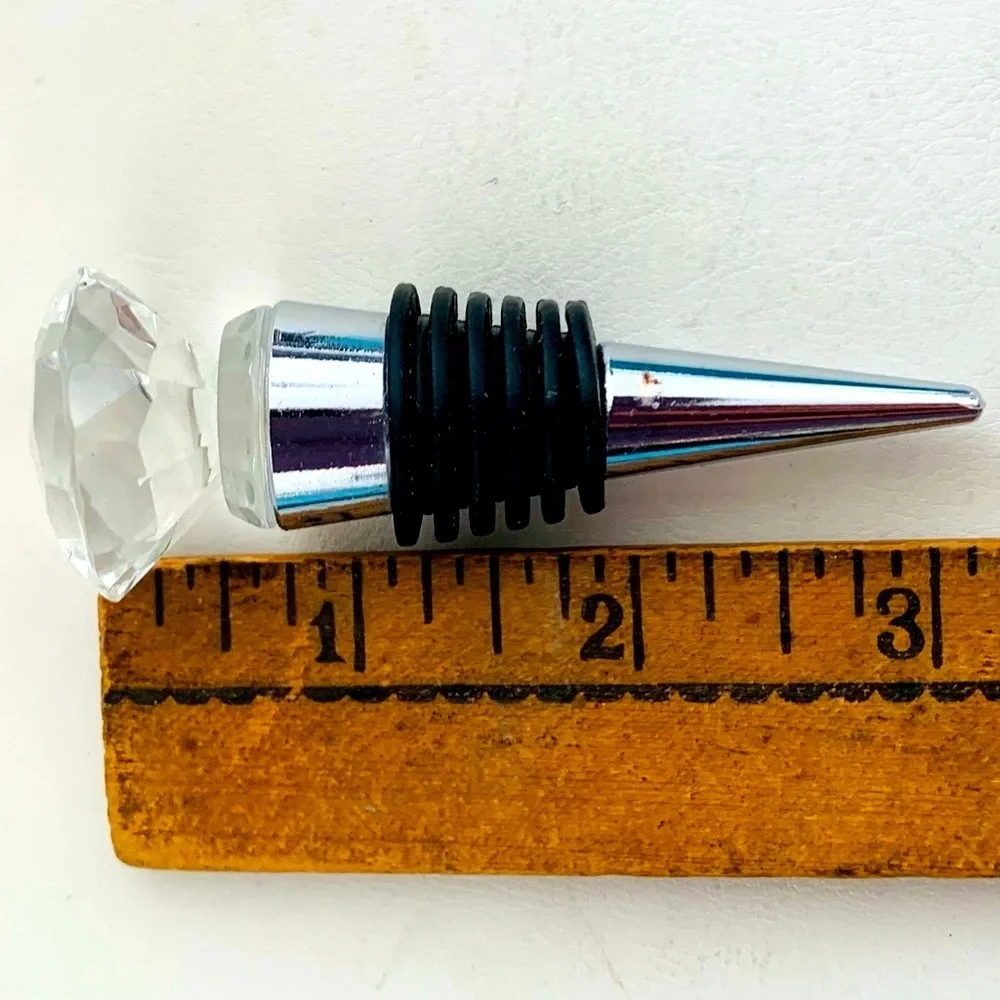 Vacuum Sealed Wine Stopper Crystal